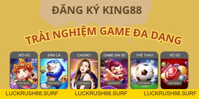 Hướng Dẫn King88 - luckrush88.surf - LUCKRUSH88.SURF