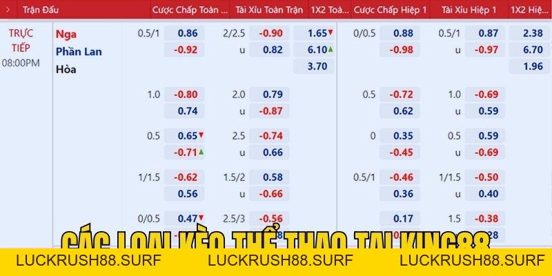 Thể Thao King88 - Bùng Nổ Cùng Các Sự Kiện Lớn Nhất 2026 - luckrush88.surf - LUCKRUSH88.SURF